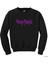 Deep Purple Logo Outline Siyah Sweatshirt 1