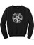 Pentagram Splash Siyah Sweatshirt 1