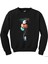 The Spaceman Trip Siyah Sweatshirt 1