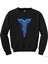 Anka Kuşu Illüzyon Siyah Sweatshirt 1