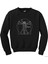 Antik Müzisyen Siyah Sweatshirt 1