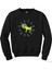 Oğlan Burcu Modern Siyah Sweatshirt 1
