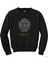 Başak Burç Retro Siyah Sweatshirt 1