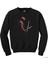 Deadpool Kılıçlı Siyah Sweatshirt 1