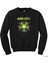 Overkill The Wings Of War Siyah Sweatshirt 1