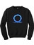 God Of War Ragnarok Blue Logo Siyah Sweatshirt 1
