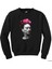 Frida Kahlo Portre 6 Siyah Sweatshirt 1