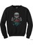 8bit Skull Siyah Sweatshirt 1