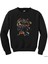 Anime Characters Siyah Sweatshirt 1