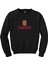 Queen's University Logo Siyah Sweatshirt 1