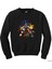 Thanos And Enemies Siyah Sweatshirt 1