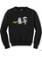 Minion Fiction Siyah Sweatshirt 1