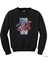 Civil War Captain America Iron Man Siyah Sweatshirt 1
