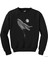 Balina Siyah Sweatshirt 1