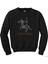 Yay Burç Retro Siyah Sweatshirt 1