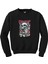Bullet For My Valentine Skull Roses Siyah Sweatshirt 1