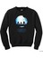 Stranger Things Blue Moon Siyah Sweatshirt 1