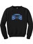 Bmw I8 Front Fire Abstract Car Siyah Sweatshirt 1