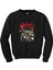 Obituary Skull Stairs Siyah Sweatshirt 1
