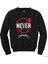 Metallica Never Siyah Sweatshirt 1