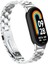 Xiaomi Mi Band 8 Uyumlu Paslanmaz Çelik Kordon Ayarlama Aparatlı 2