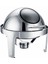 Chafing Dish Roll Top Yuvarlak Camlı 6 L (Cdc-6c) | Reşo Kabı 1