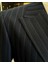Italyan Stil Slim Fit Erkek Çizgili Kruvaze Ceket Pantolon Takım Elbise Lacivert T12986 5