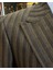 Italyan Stil Slim Fit Erkek Çizgili Kruvaze Ceket Pantolon Takım Elbise Kahverengi T12985 3