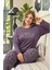 Kadın Inci Büyük Beden Shıne Lavanta Moru Pijama Takım 0644 1