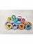 Boyalı Montessori Doğal Ahşap Eğitici Oyuncak Pastel Blok Puzzle 6'lı Set 5