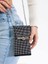 Kadın Taş Işlemeli Zincir Omuz Askılı Çapraz Çanta Phonebag 1