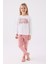 Kız Çocuk Krem Pijama Takım 50299772-VR071 1