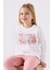 Kız Çocuk Krem Pijama Takım 50299772-VR071 2