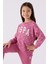 U.s. Polo Assn. Kız Çocuk Mor Pijama Takım 50299868-VR038 2