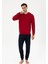 Erkek Bordo Pijama Takım 50301712-VR014 2