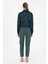 Kadın Koyu Yeşil Pantolon (Kanvas-Chino) 50290404-VR079 4