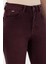 Kadın Bordo Pantolon (Jean) 50291029-VR014 5