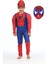 Spiderman Kostümü Kaslı Çocuk Işıklı Maskeli Örümcek Adam Kaslı Kostümü Maskeli Parti Kıyafeti 1