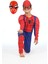 Spiderman Kostümü Kaslı Çocuk 2 Maskeli Örümcek Adam Kaslı Kostümü Maskeli Parti Kıyafeti 3