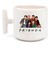 Friends Baskılı T Kulp Kupa Bardak 1