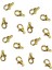 Papağan Takı Klips 100 Adet 502 Papağan 12X6MM Takı Tasarım Malzemesi Bileklik Klips Kolye Klips 1