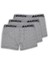 6 Adet Likralı Erkek Penye Boxer - Gri 1