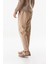 Basic Beli Lastikli Straight Kaşe Pantolon 4