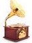 Kahverengi Phonograph Lik Müzik Kutusu 1