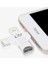 iPhone iPad Android Uyumlu Otg - Micro Otg - Type C Otg 3 In1 Kart Okuyucu Reader - Beyaz 4