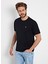 Siyah Erkek T-Shirt Ss Cn Patch Tee Organıc Heavy 2
