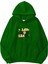 Kadın, Erkek Sweatshirt Oversize Play Grow Learn Kids S Baskılı Kalın Yeşil Sevgili Sweatshirt 1