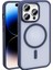 Apple iPhone 14 Pro Max Kılıf Magsafe Şarj Özellikli Mat Arka Yüzeyli Kapak (Sio) 1