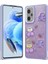 Xiaomi Redmi Note 12 Pro Plus 5g Kılıf Parlayan Sıvılı Simli Kabartma Figürlü Kapak (Cevze) 1