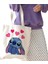 Couples1 Y2K Disney Dikişli Tote Shopper Kanvas Çanta Eko Lilo ve Dikiş Alışveriş Çantası Kadın Tote Harajuku Kadın (Yurt Dışından) 1